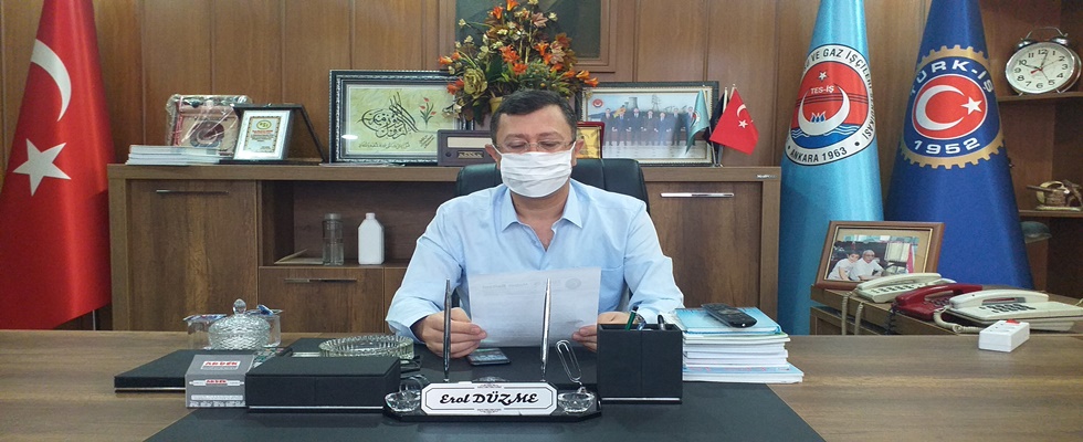 TÜRK-İŞ İL TEMSİLCİSİ DÜZME ,‘’KIDEMİME DOKUNMA’’