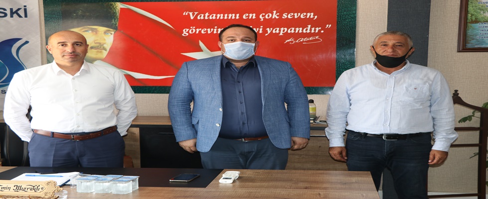 Başkan Ekinci’den ŞUSKİ’ye Ziyaret
