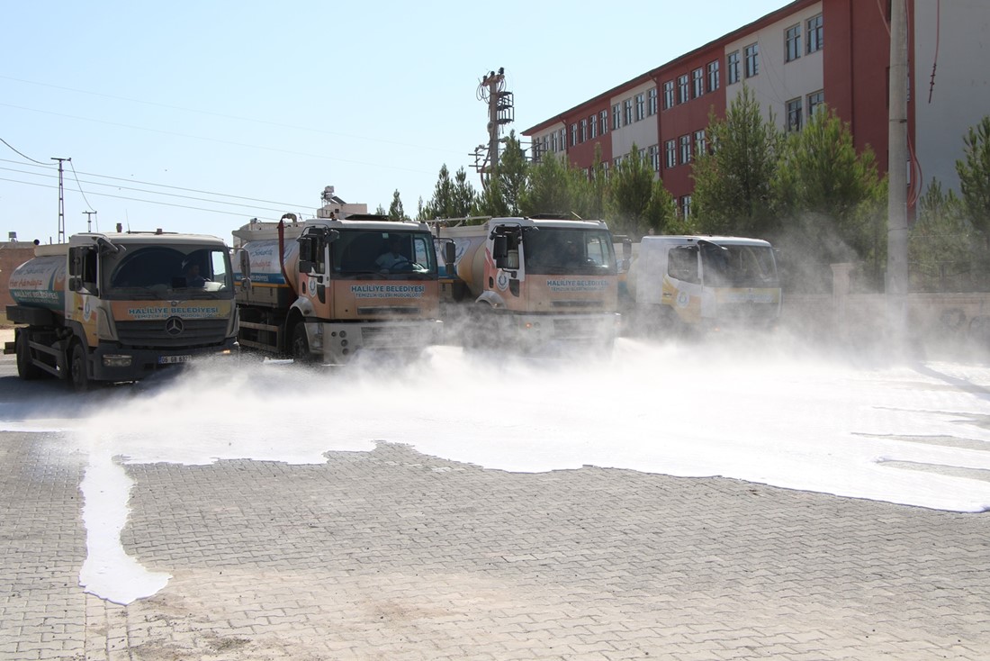 DAHA TEMİZ BİR HALİLİYE İÇİN’ ÇALIŞMALAR ARALIKSIZ SÜRÜYOR