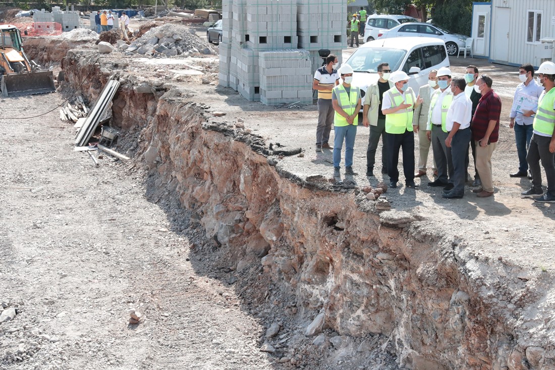 YEŞİLDİREK KENTSEL DÖNÜŞÜM PROJESİ 1. ETAP ÇALIŞMALARI BAŞLADI