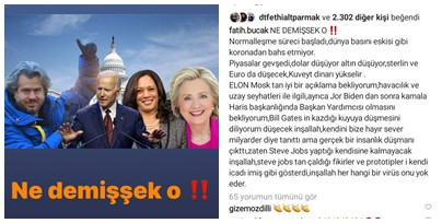 İşte Ekonomist Çiftçi Mehmet Fatih Bucak, Dikkatinizi çekerim; ben söylediğimden 5 ay sonra aşı bulundu ÖNEMLİ