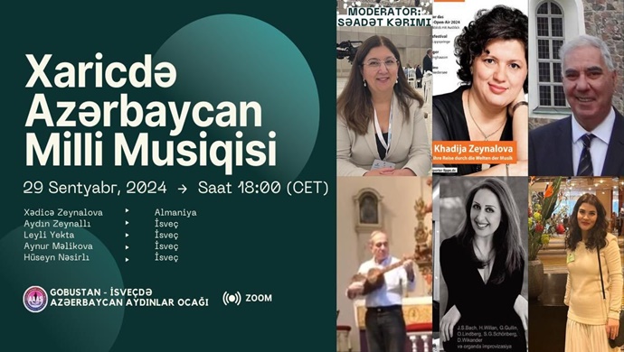 Avropada yaşayan musiqiçi soydaşlarımızın onlayn görüşü keçirilib