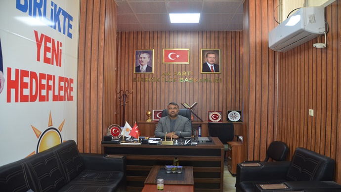 AK PARTİ BİRECİK İLÇE BAŞKANI EROL ERGİN AÇILAN `DAN 5 NİSAN AVUKATLAR GÜNÜ MESAJI