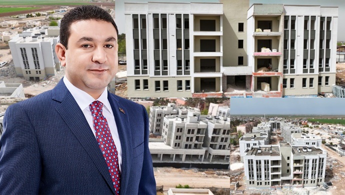 HARRAN’DA TOKİ KONUT VE İŞ YERİ İNŞAATLARINDA SONA GELİNDİ