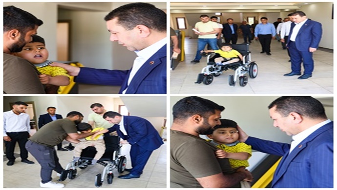 BAŞKAN ÖZYAVUZ’DAN KÜÇÜK UMUT’A ANLAMLI DESTEK