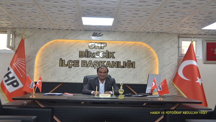 CHP BİRECİK İLÇE BAŞKANI HASAN KURT `TAN BABALAR GÜNÜ MESAJI