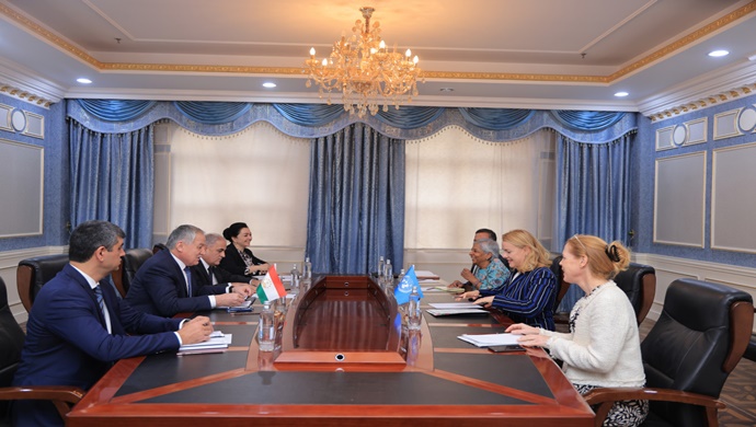 Meeting with the Executive Secretary of the United Nations Economic Commission for Europe