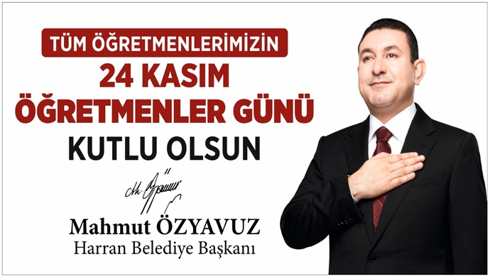 BAŞKAN ÖZYAVUZ: ÖĞRETMEN KARANLIKTA YOL GÖSTEREN BİR MEŞALEDİR