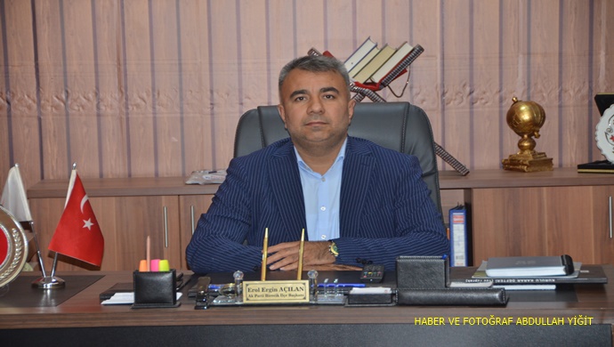AK PARTİ BİRECİK İLÇE BAŞKANI EROL ERGİN AÇILAN `DAN 10 ARALIK DÜNYA İNSAN HAKLARI GÜNÜ MESAJI