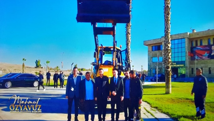 HARRAN BELEDİYESİ ARAÇ FİLOSUNU GÜÇLENDİRMEYE DEVAM EDİYOR