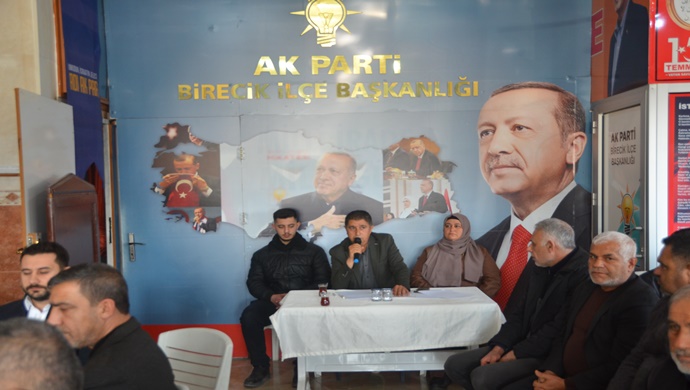 AK Parti Birecik Aralık Ayı İlçe Danışma Meclis Toplantısı Yapıldı