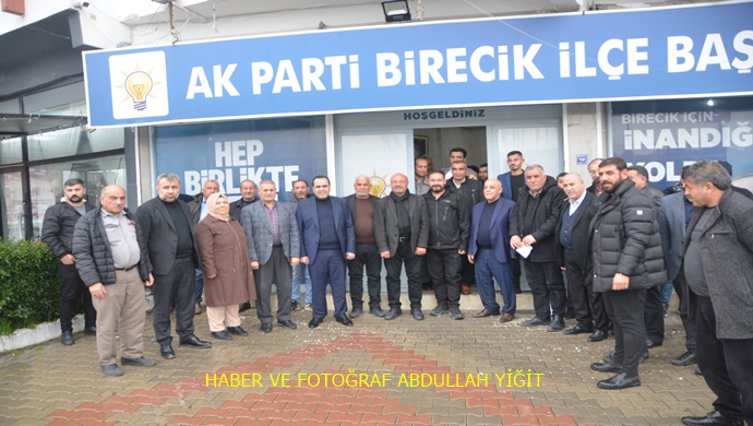 AK Parti Birecik Şubat Ayı İlçe Danışma Meclis Toplantısı Yapıldı