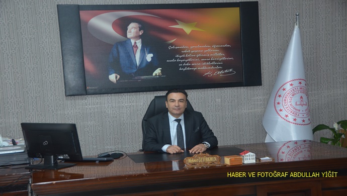 Birecik İlçe Millî Eğitim Müdürlüğü Görevine Mehmet Öztürkmen Atandı