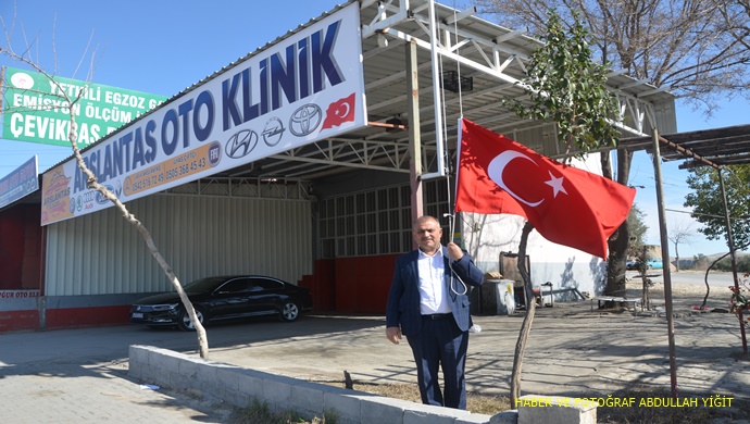 ABDULLATİF ARSLANTAŞ’TAN MİLLİ BİRLİK MESAJI: TÜRK BAYRAĞI GÖKLERE ÇEKİLDİ