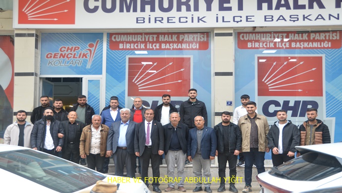 CHP Birecik Bayramlaşma Programı Yapıldı