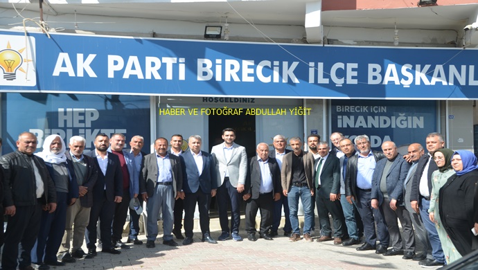 AK Parti Birecik Nisan Ayı İlçe Danışma Meclis Toplantısı Yapıldı