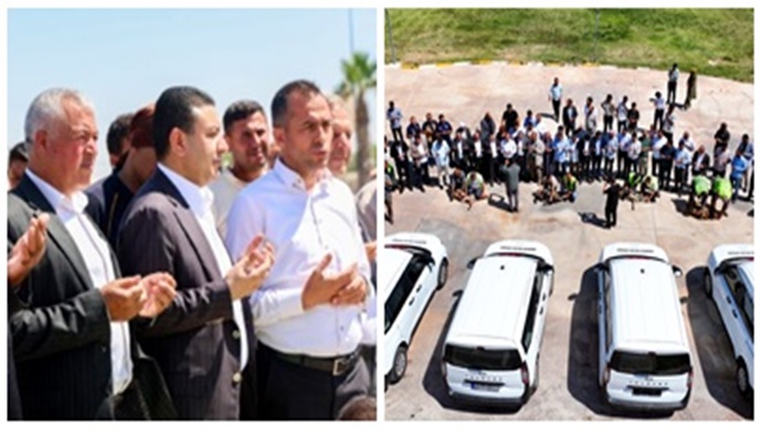 HARRAN BELEDİYESİ ARAÇ FİLOSUNU GÜÇLENDİRMEYE DEVAM EDİYOR